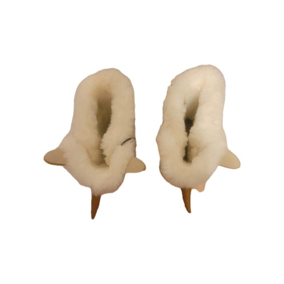 Cat & Jack Light Pink & White Frankie Unicorn Toddlers Winter Boots sz 5 - Picture 6 of 13